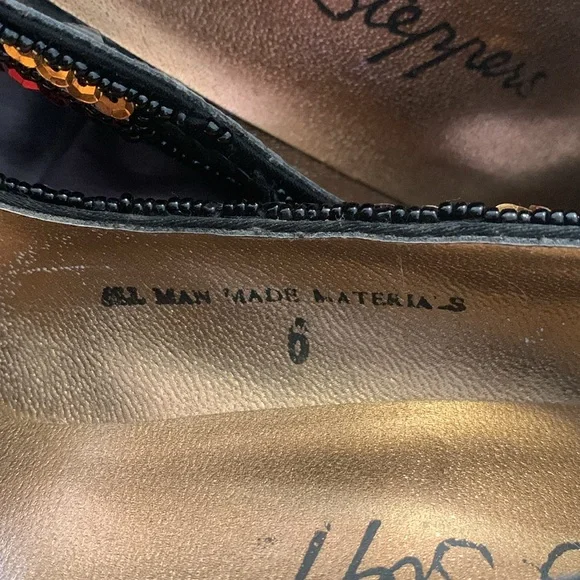 HI Steppers Sequined Heels - vintage 80’s-90’s - Picture 10 of 11